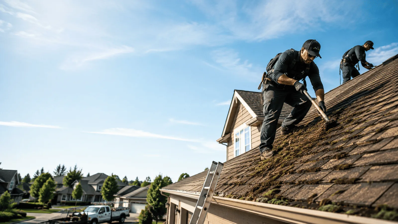 Roof Moss Removal in Henlawson, WV near me